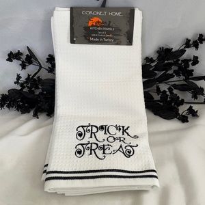 Trick Or Treat kitchen Towels
